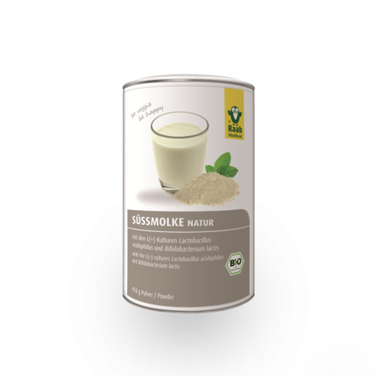 Raab BIO Premium Süssmolke-Pulver Vitaldrink 450 g