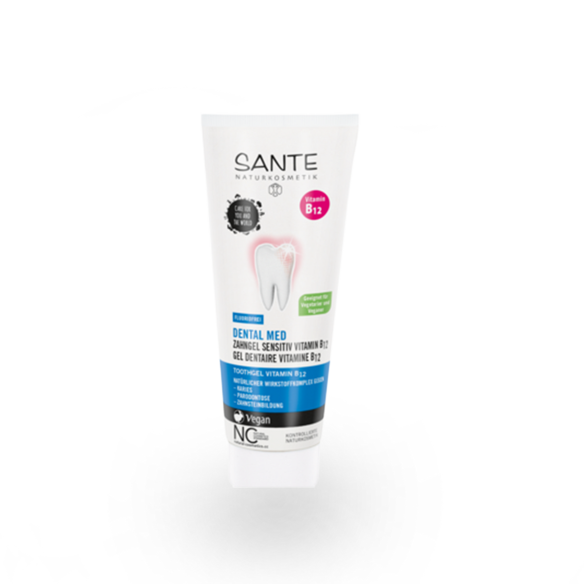 Santé Zahngel Vitamin B12 ohne Fluorid, 75 ml