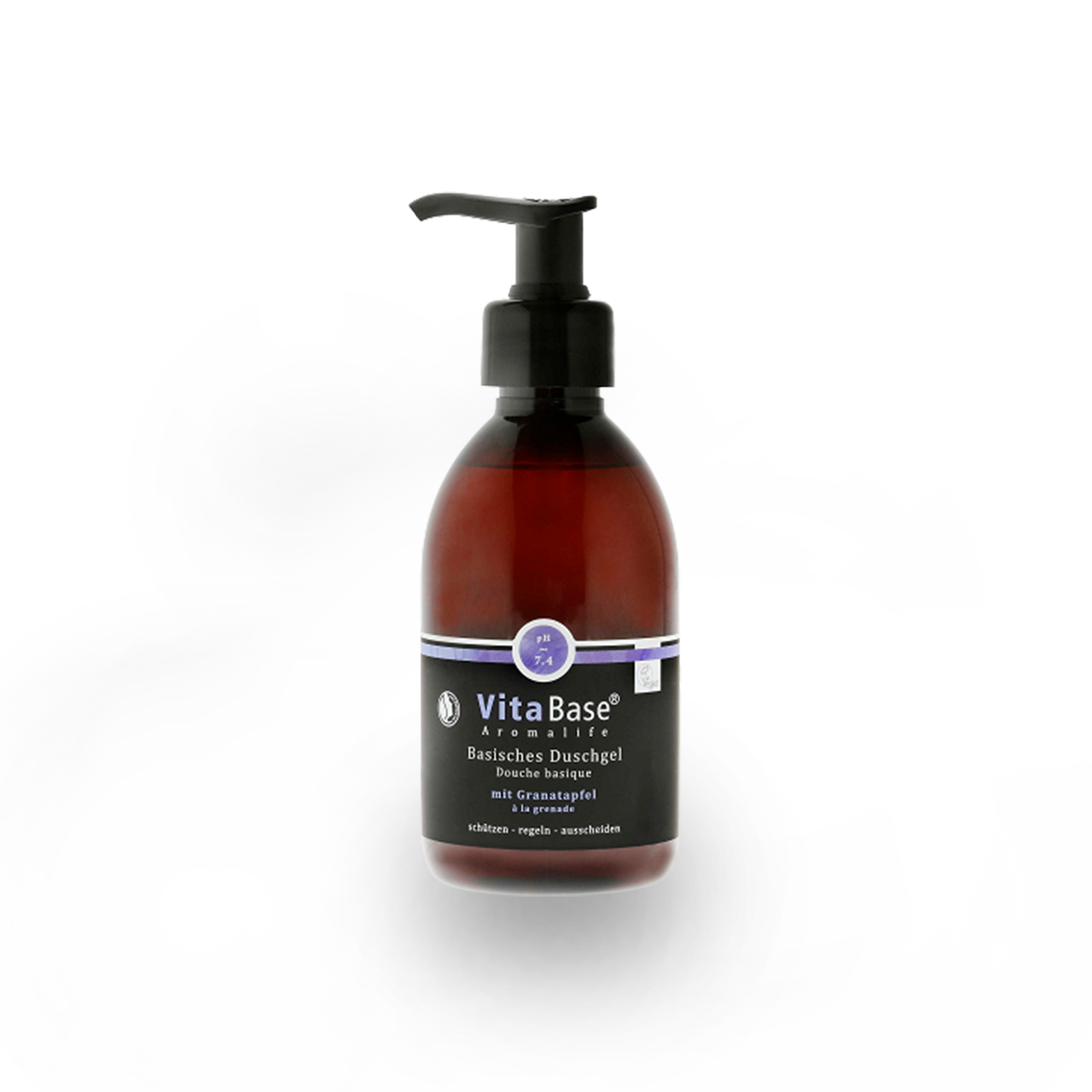 VitaBase Basisches Duschgel mit Granatapfel 250 ml