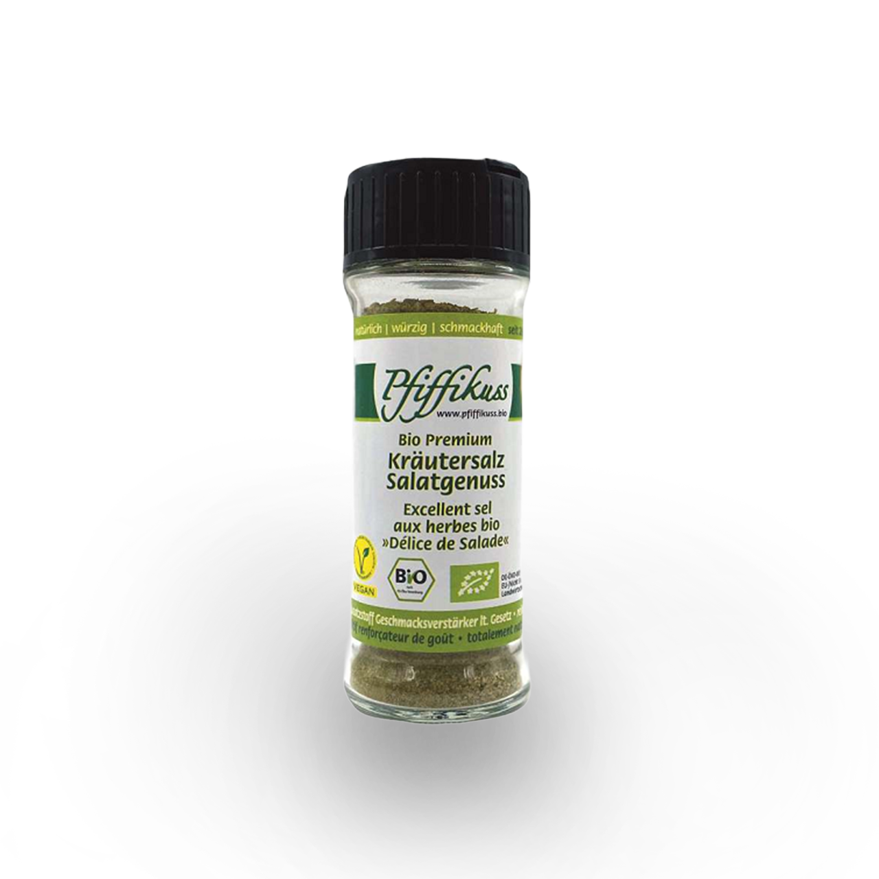 Pfiffikuss BIO Kräutersalz Salatgenuss, Streuglas 75 g