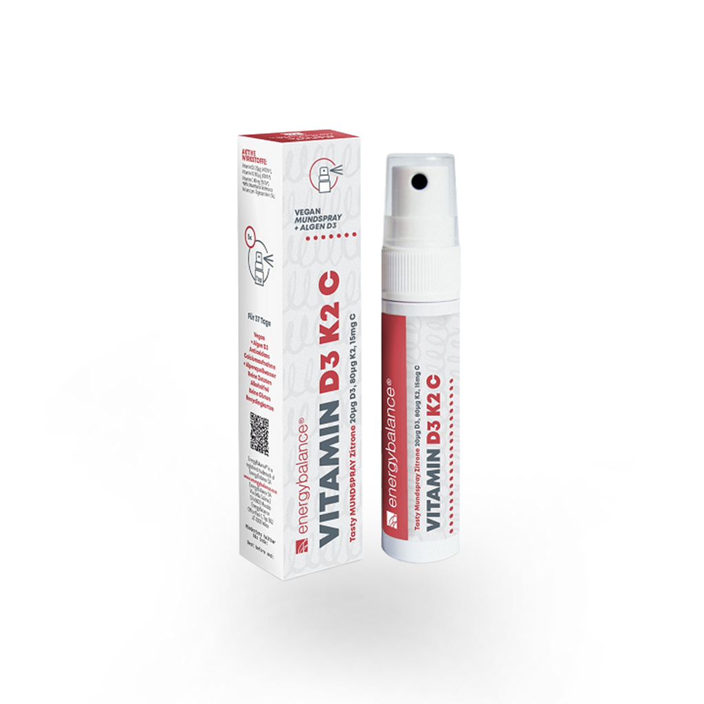 Vitamin D3+K2+C Mundspray, 185 Sprühstösse