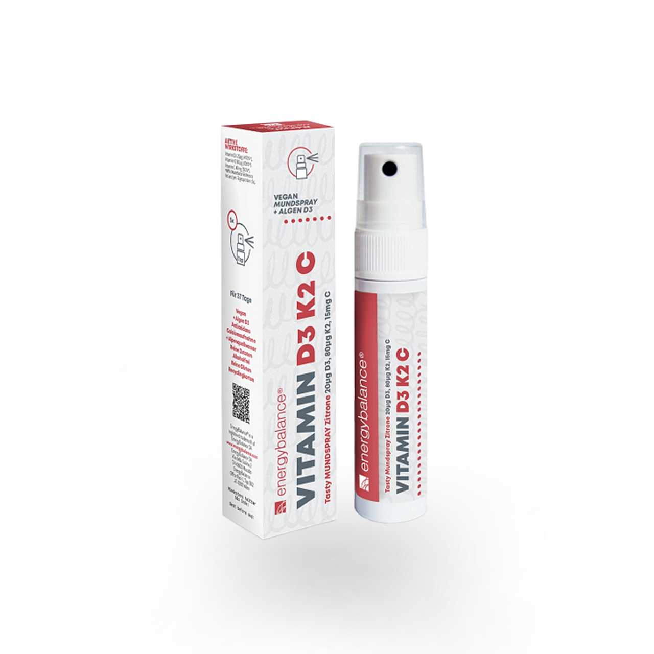 Vitamin D3+K2+C Mundspray, 185 Sprühstösse