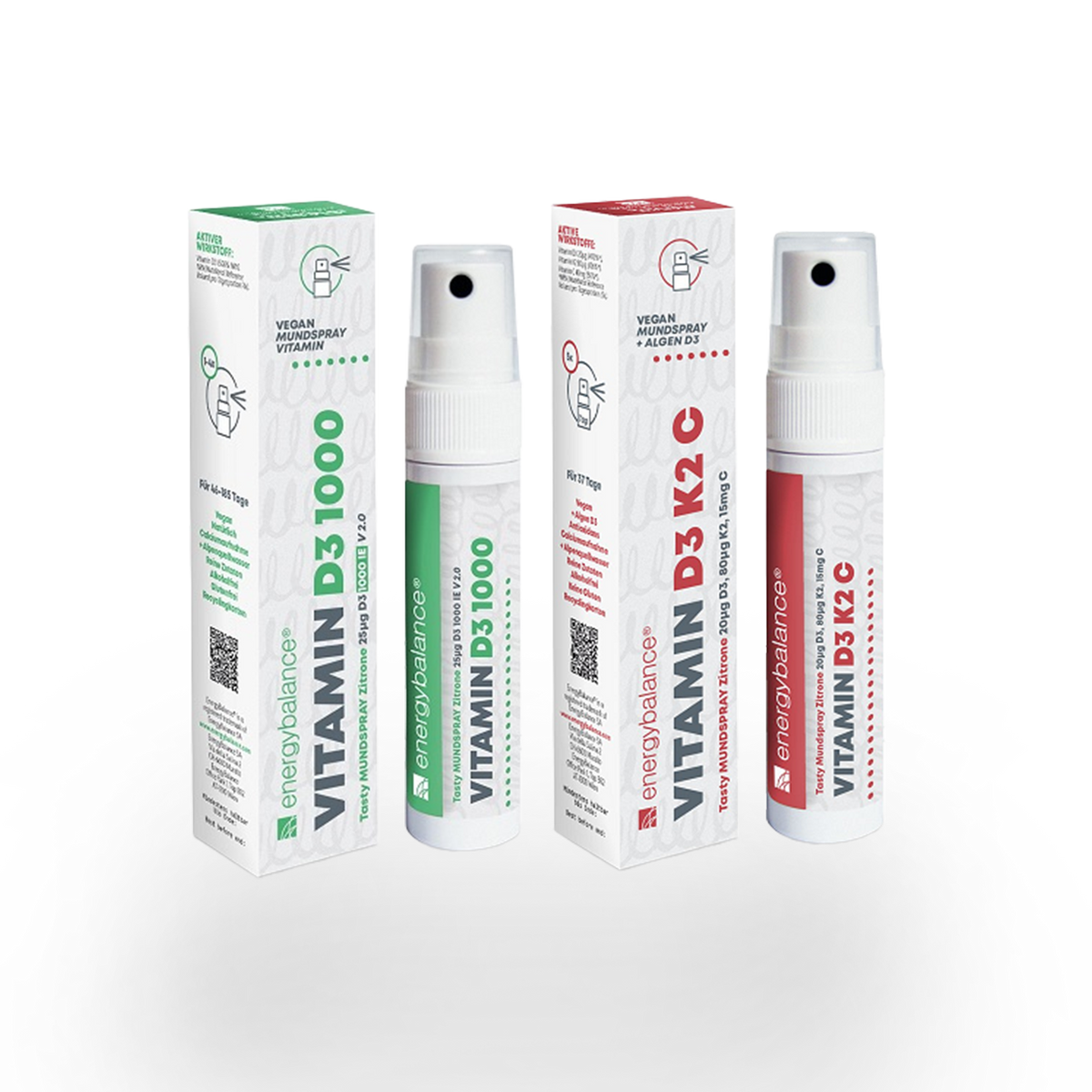 DUO Vitamin D3 1000 + Vitamin D3/K2/C Mundspray