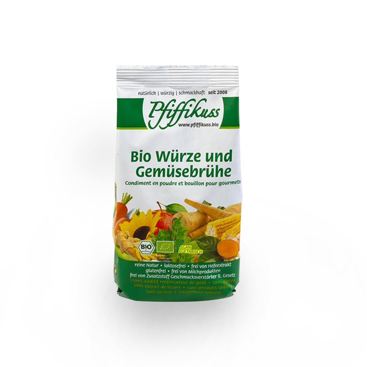 Pfiffikuss BIO Würze & Gemüsebrühe, 450 g Nachfüller