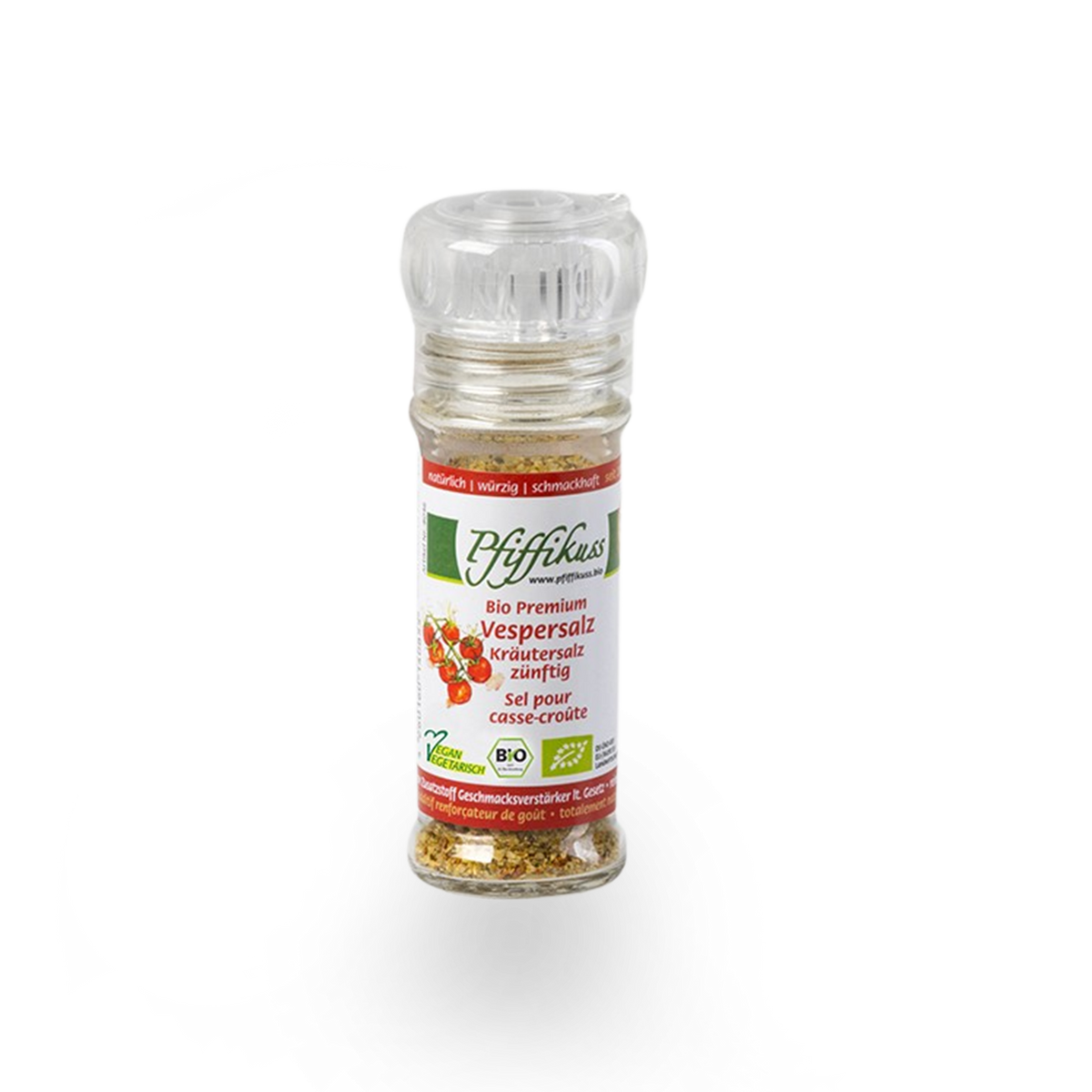 Pfiffikuss BIO Vespersalz zünftig, Mühle 50 g