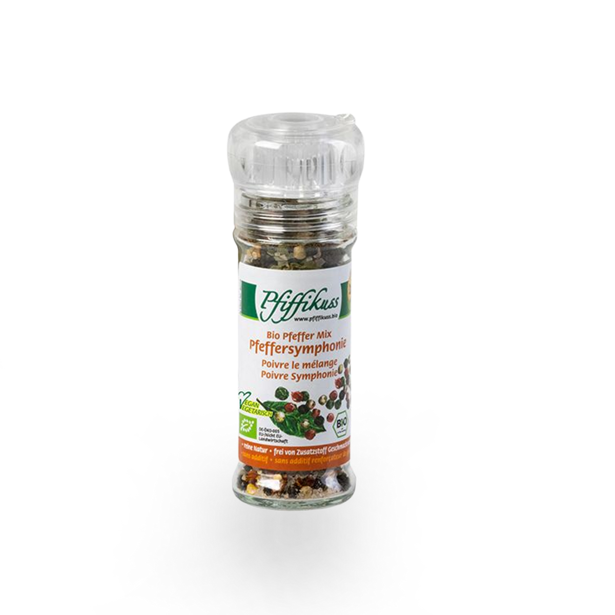 Pfiffikuss BIO Pfeffersymphonie Pfeffer-Mix, Mühle 45 g
