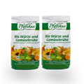 DUO Pfiffikuss BIO Würze & Gemüsebrühe, 2 × 450 g
