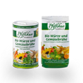 KOMBI Pfiffikuss BIO Würze & Gemüsebrühe, Dose 250 g + Nachfüller 450 g