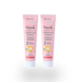 DUO Niyok Kinder-Zahncreme Erdbeere-Himbeere, 2 × 75 ml