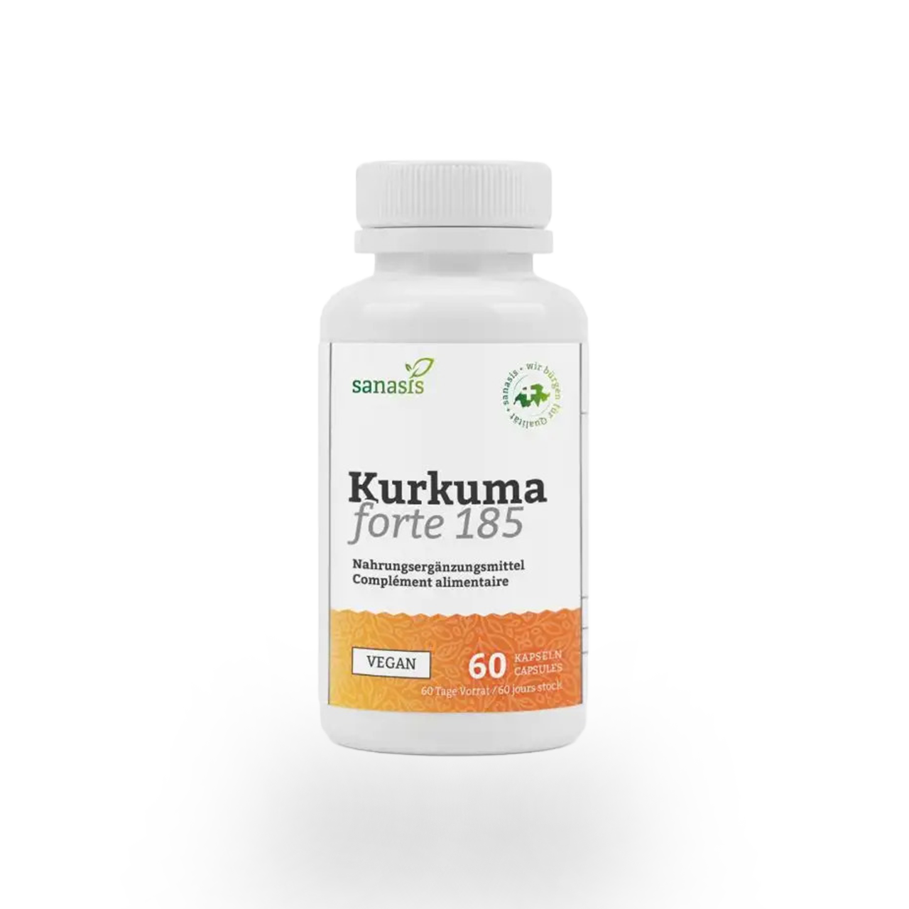 Kurkuma forte 185, 60 VegeCaps (2 Monate)