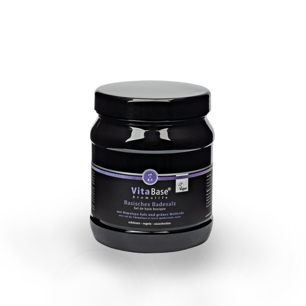 VitaBase Basisches Badesalz 1000 g, Nachfüller