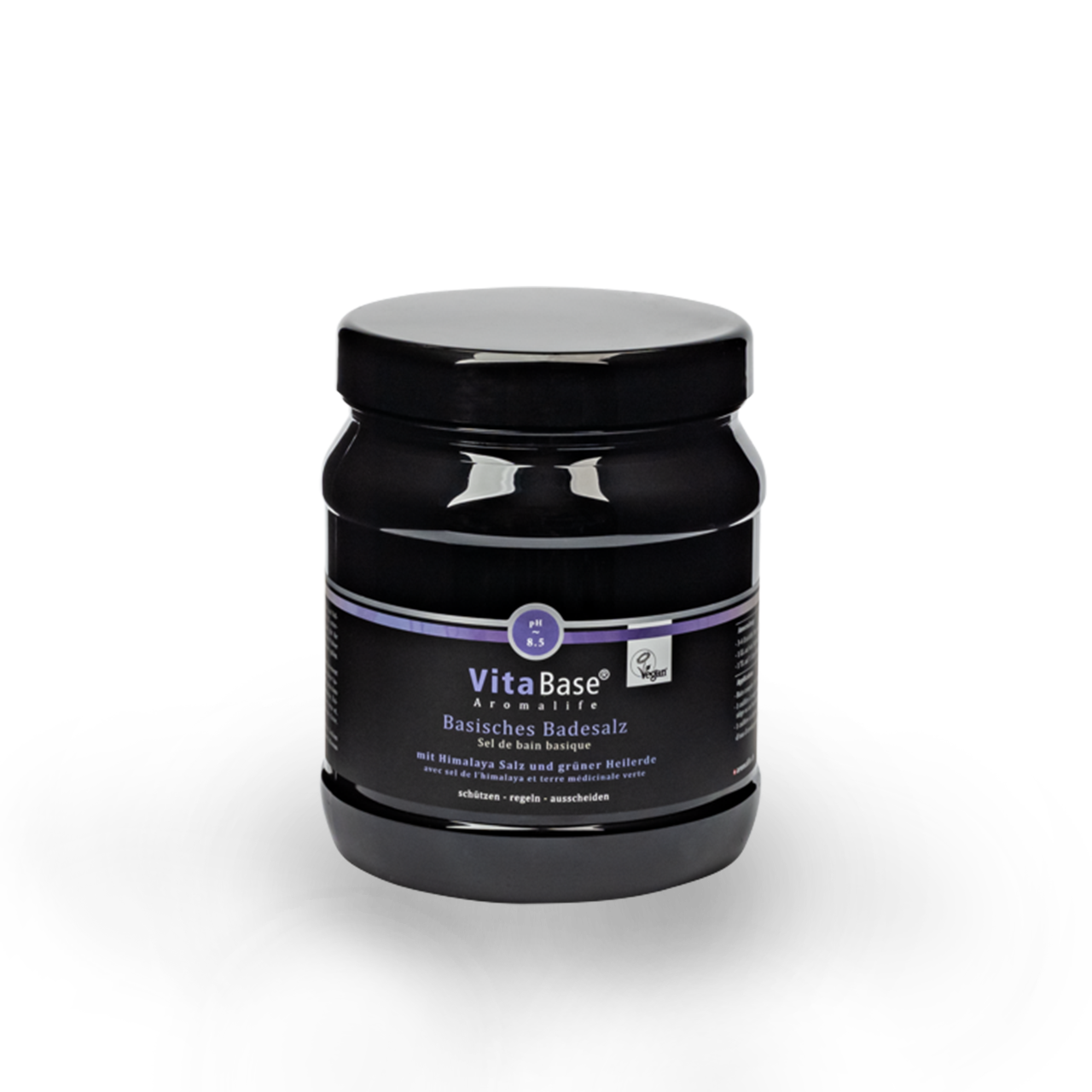 VitaBase Basisches Badesalz 1000 g, Nachfüller