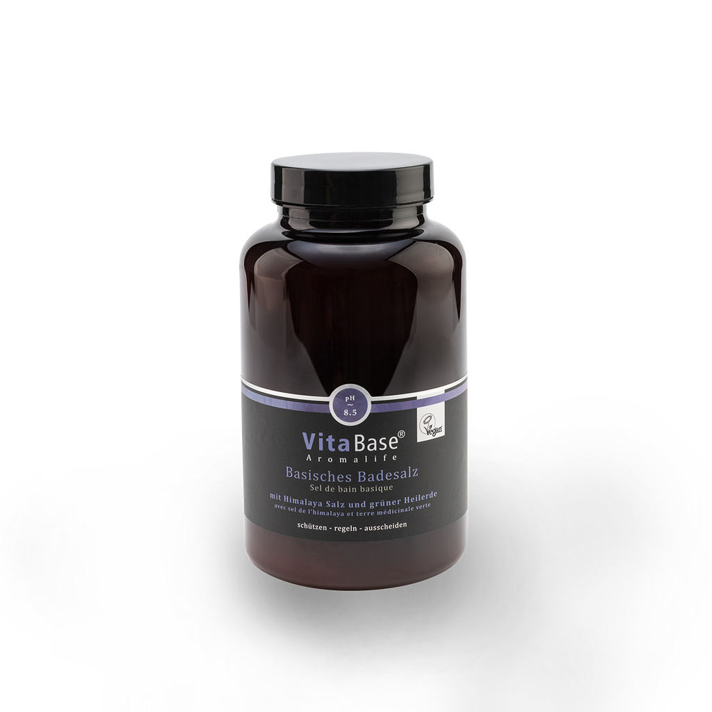 VitaBase Basisches Badesalz mit grüner Heilerde 500 g