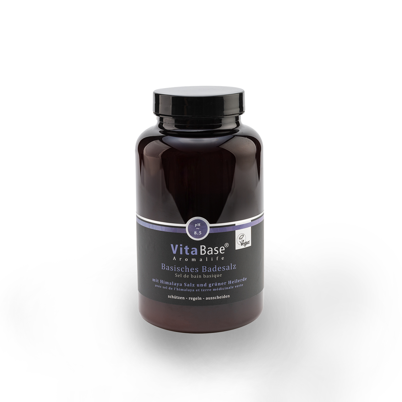VitaBase Basisches Badesalz mit grüner Heilerde 500 g