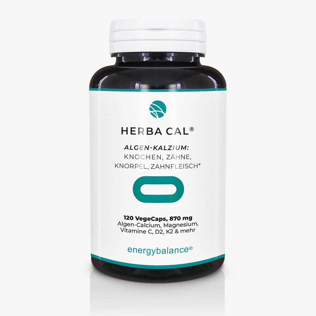 HerbaCal Algen-Calcium 120 VegeCaps
