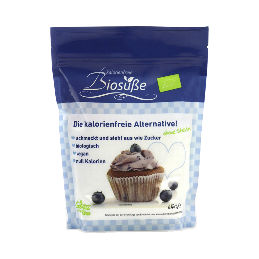 BioSüsse BIO Erythrit, 440 g – einzeln im Set enthalten