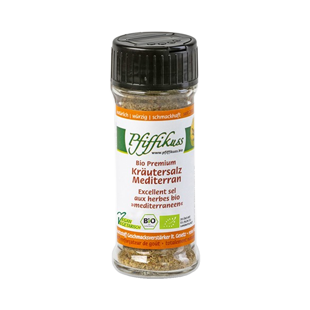 Kräutersalz mediterran, 75 g Streuglas – einzeln im Set enthalten