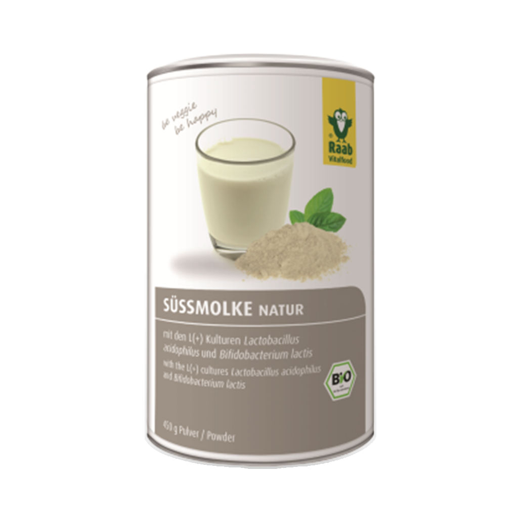 Raab BIO Süssmolke, 450 g – einzeln im Set enthalten