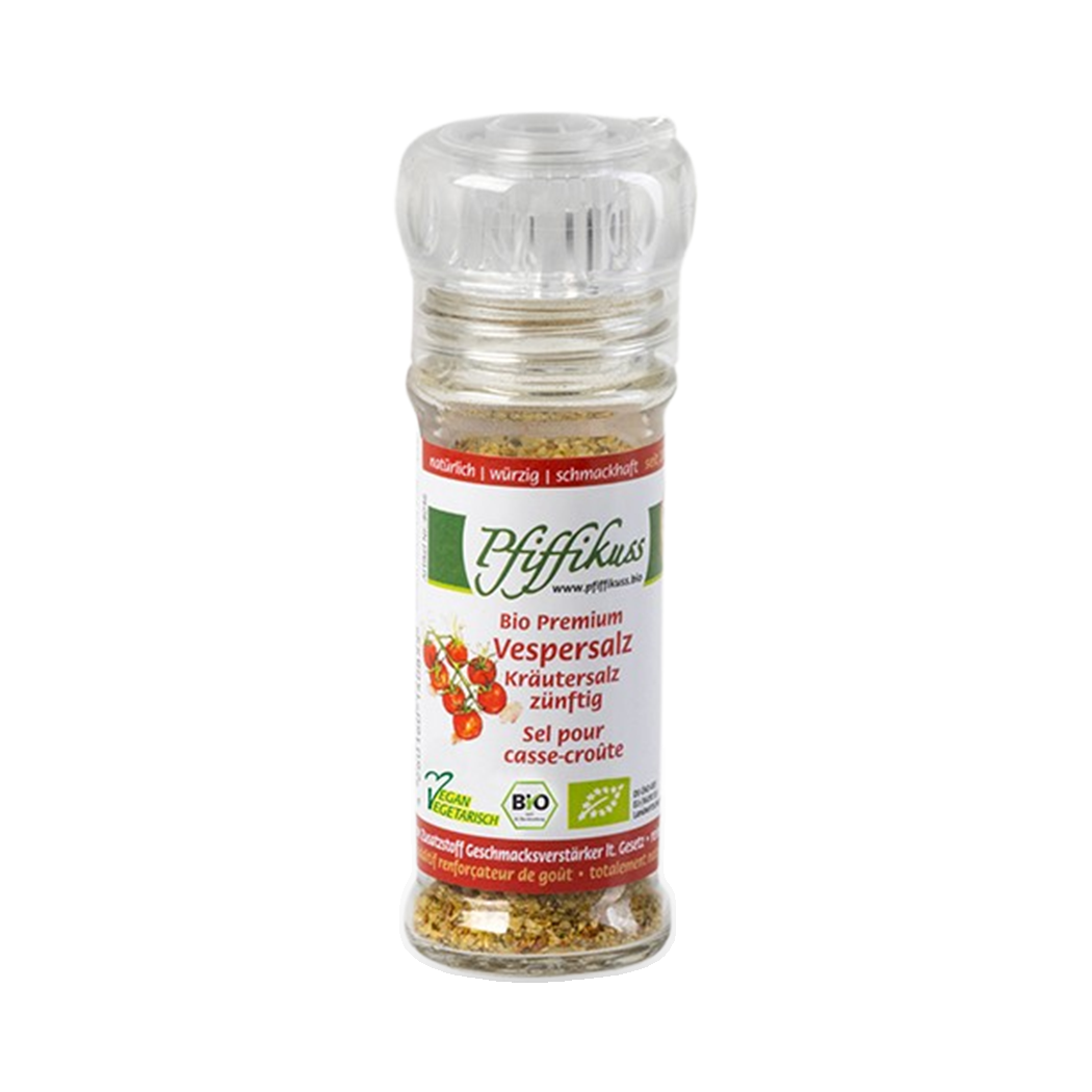 Pfiffikuss Vespersalz, 50 g Mühle – einzeln im Set enthalten