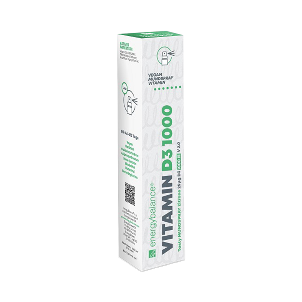 Vitamin D3 1000 Mundspray, 185 Sprühstösse – einzeln im Set enthalten