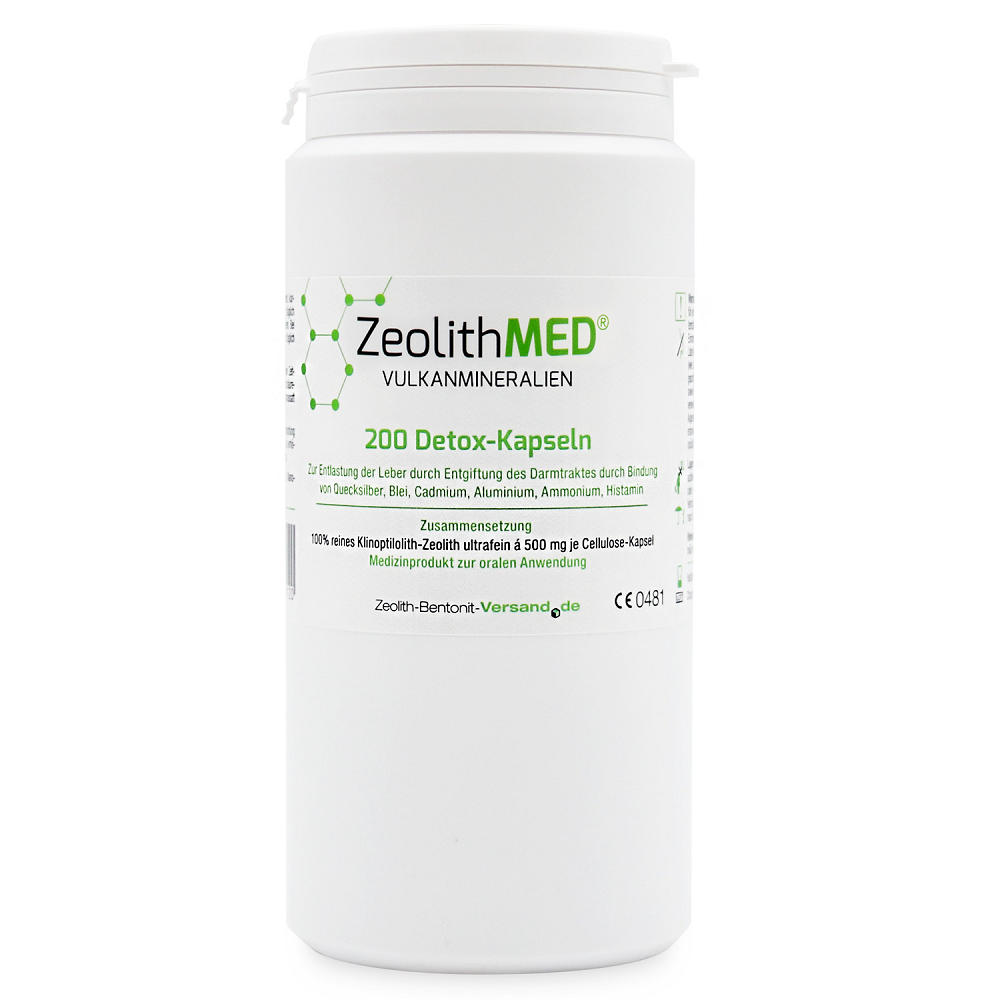 ZeolithMED Detox 200 Vege-Caps