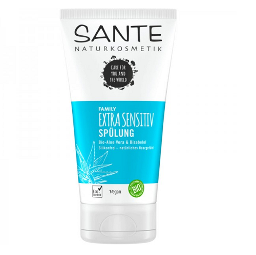 Sante BIO Extra Sensitiv Haar-Spülung, mit Aloe Vera & Bisabolol (ersetzt Brilliant Care) 150 ml