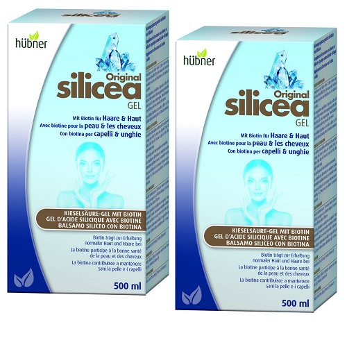 Als DUO günstiger! Hübner Original Silicea + Biotin Balsam für Haut und Haar 2 x 500 ml